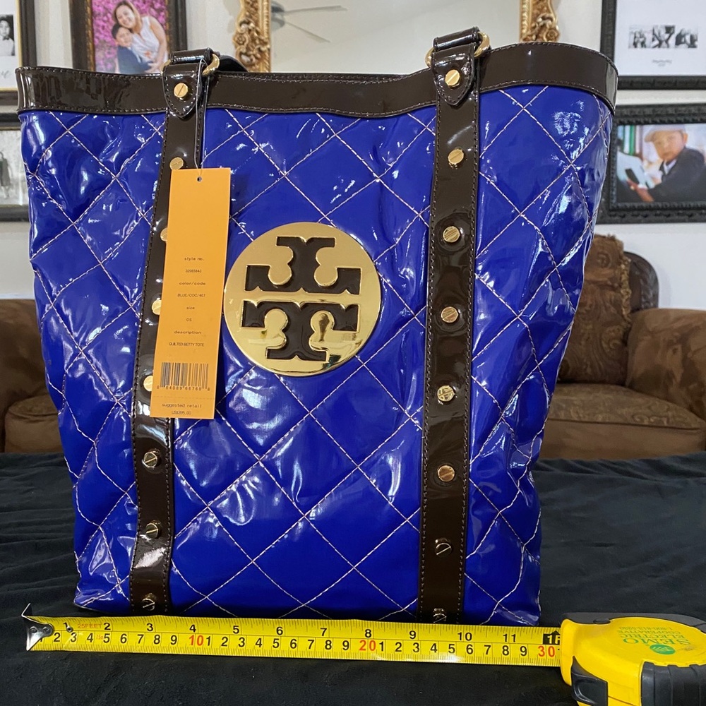 Tory Burch quilted betty tote